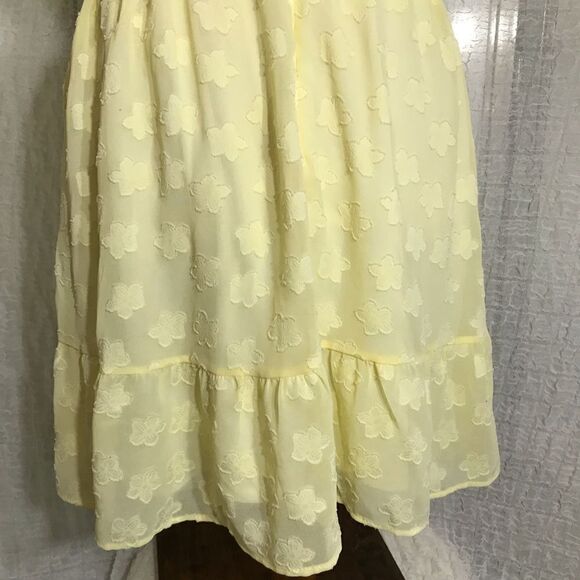 Show Me Your MuMu Merrit Yellow Mini Dress NWT Size L - Picture 10 of 14